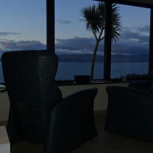A Grá mo Croí, Living Room with Sea and Mountain Views, Rent a Cottage in Ireland along the Ring of Kerry