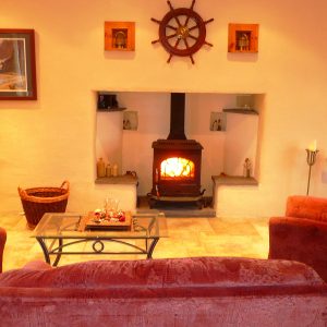 Patricks 02, Living Room, Pict. 3, Rent an Irish Cottage with Sea View along the Wild Atlantic Way in Kerry