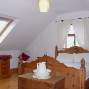 Patricks 06, Bedroom 1, Rent an Irish Cottage with Sea View along the Wild Atlantic Way in Kerry