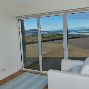Holiday Home, Kerry, Ireland, Atlantic Dreams 07, Reading Room with Sea View, Pict. 1, Rent an Irish Cottage with Sea View along the Wild Atlantic Way in Kerry, VRBO