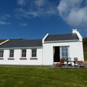 Holiday Home, Kerry, Ireland, Derrynane Haven 12, Rear Elevation, Rent an Irish Cottage with Sea View along the Wild Atlantic Way in Kerry