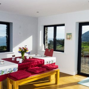Holiday Home, Kerry, Ireland, Michaels 07, Dining, Pict. 3, Rent an Irish Cottage with Sea View along the Wild Atlantic Way in Kerry